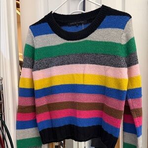 English Factory Multicolor Striped Metallic Lurex striped Sweater